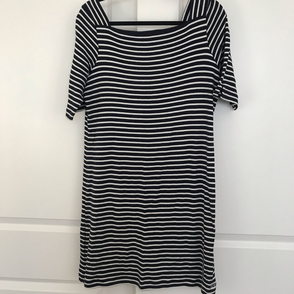 Vineyard vines stripe jersey dress